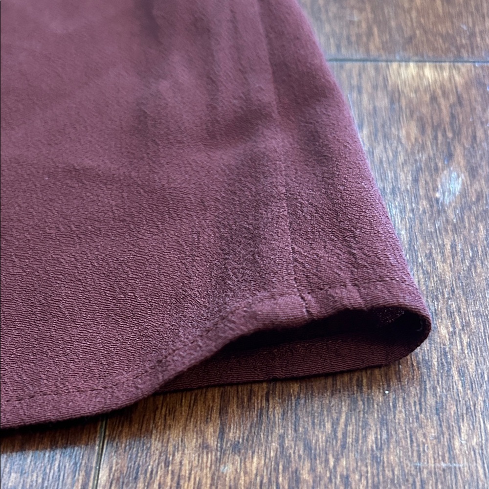 Aritzia Wilfred New Gallery Long Sleeve Button Front Dress in Rustique, Size S - Picture 12 of 14